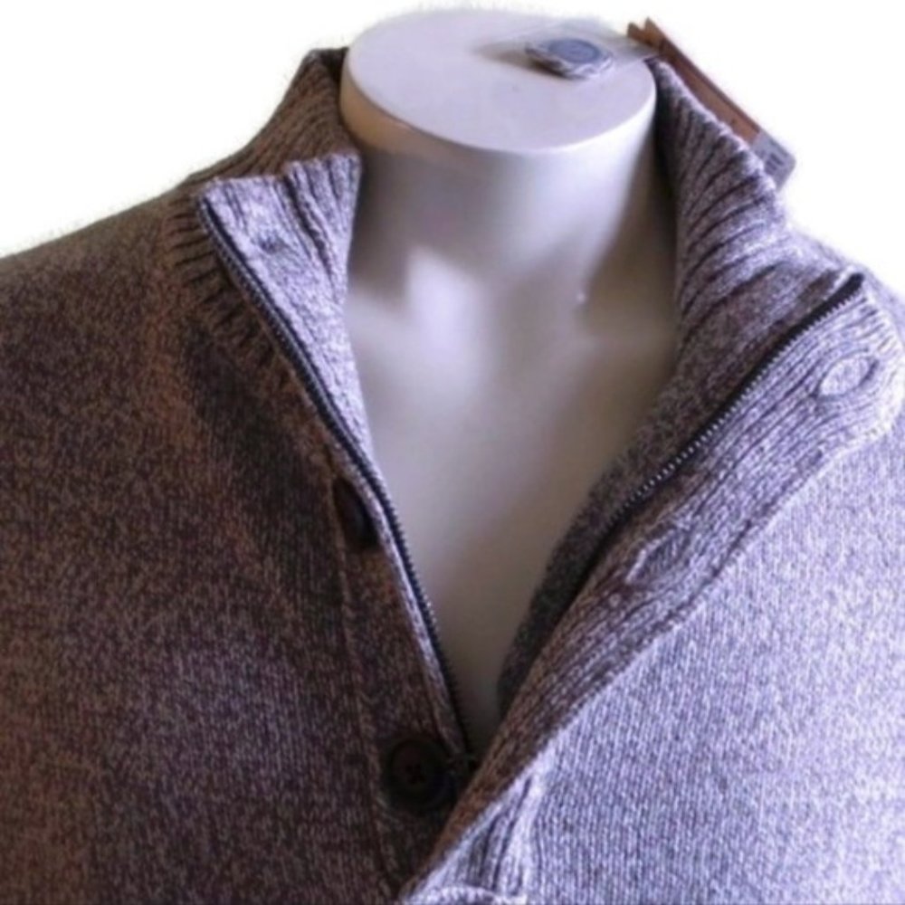 Men's Beige Sweater - Picture 2 of 7